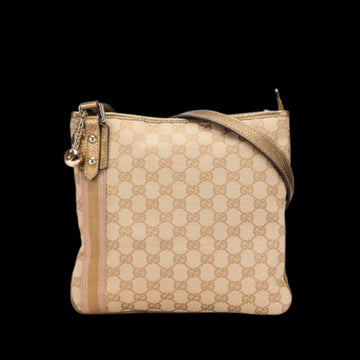 Beige Canvas Gucci Crossbody Bag
