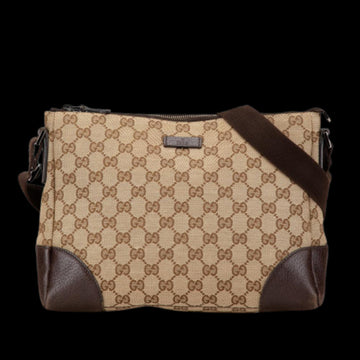 Beige Canvas Gucci Crossbody Bag