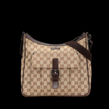 Beige Canvas Gucci Crossbody Bag