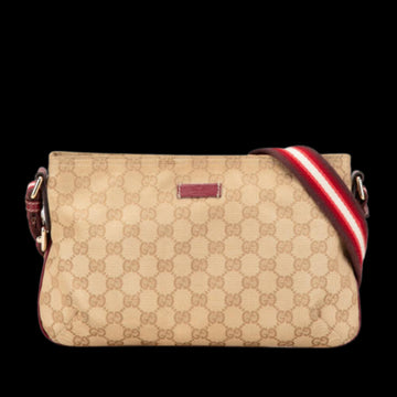 Beige Canvas Gucci Crossbody Bag