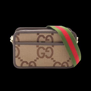 Beige Canvas Gucci Crossbody Bag