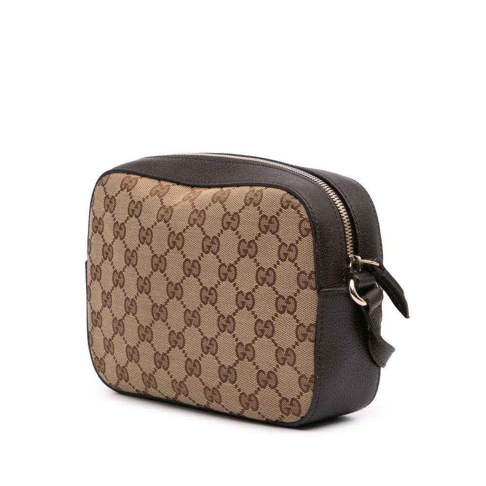 Beige Canvas Gucci Crossbody Bag