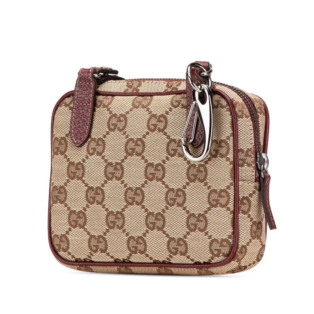 Beige Canvas Gucci Crossbody Bag