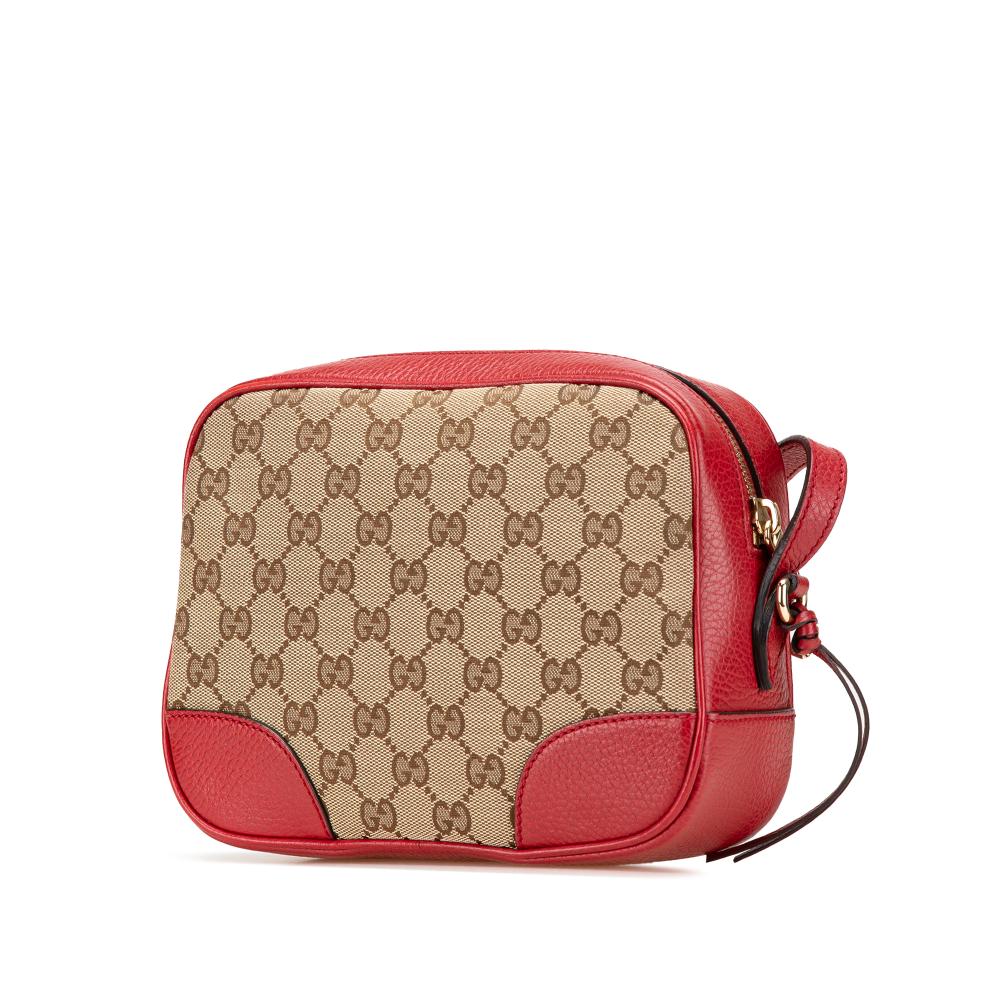Beige Canvas Gucci Crossbody Bag