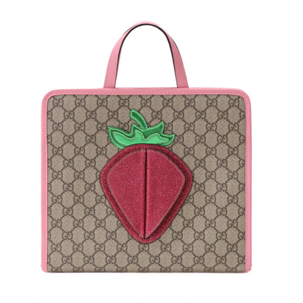 Beige Canvas Gucci Handbag
