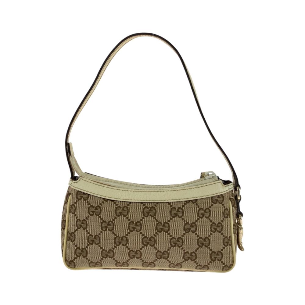 Beige Canvas Gucci Handbag