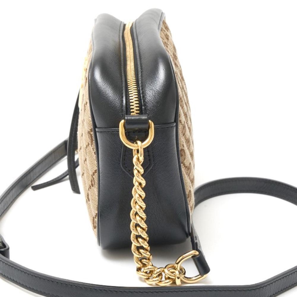 Beige Canvas Gucci Marmont
