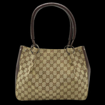Beige Canvas Gucci Tote