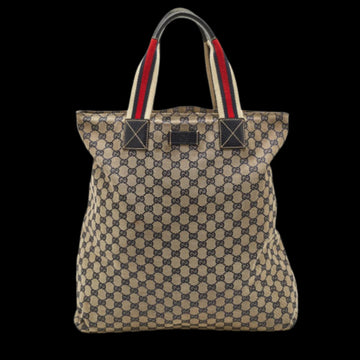 Beige Canvas Gucci Tote