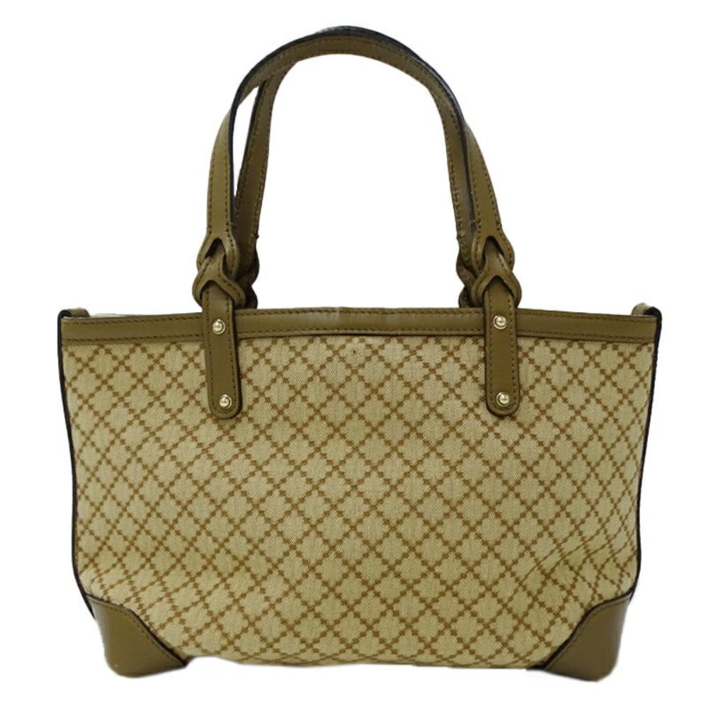 Beige Canvas Gucci Tote
