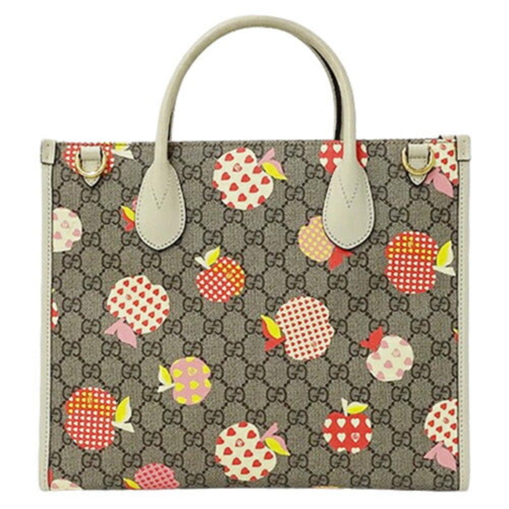 Beige Canvas Gucci Tote
