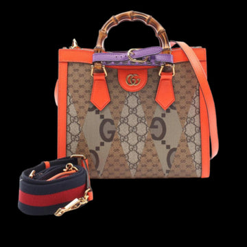 Beige Fabric Gucci Bamboo