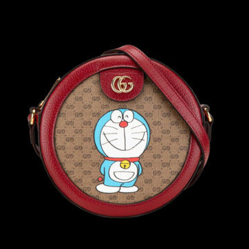 Beige Fabric Gucci Crossbody Bag