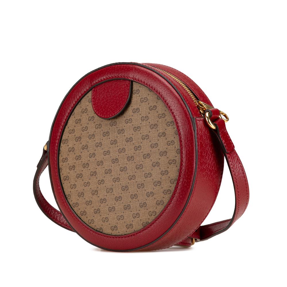 Beige Fabric Gucci Crossbody Bag
