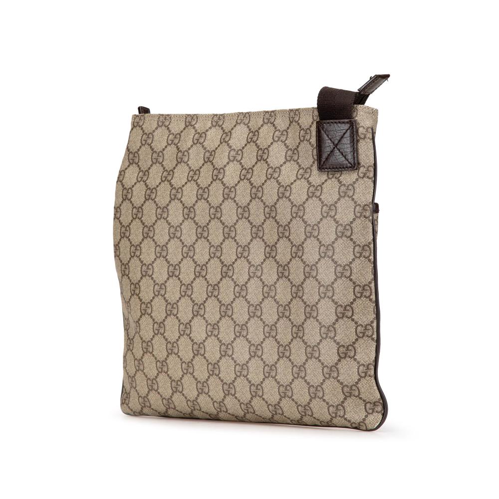 Beige Fabric Gucci Crossbody Bag