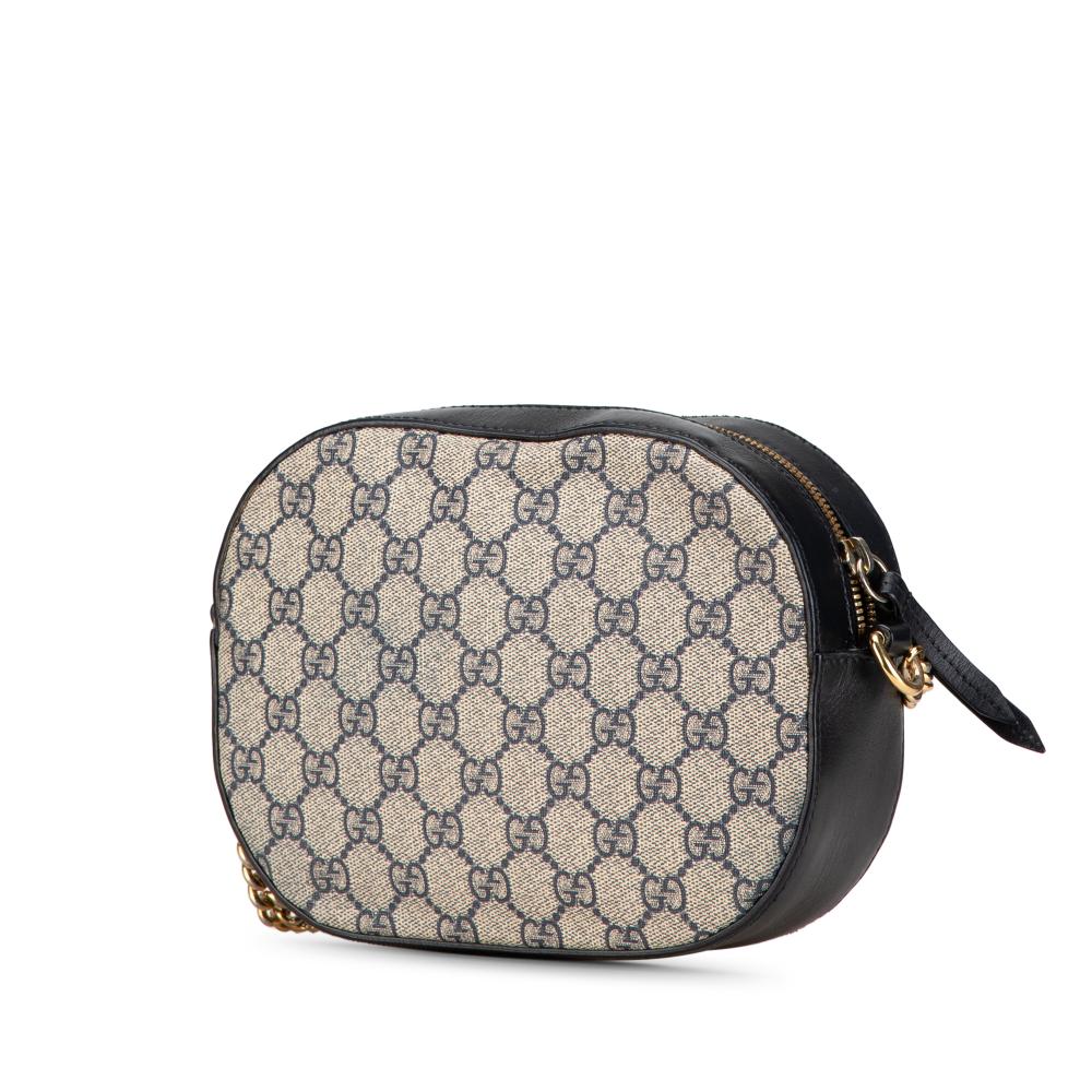 Beige Fabric Gucci Crossbody Bag