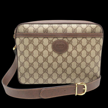 Beige Fabric Gucci Shoulder Bag