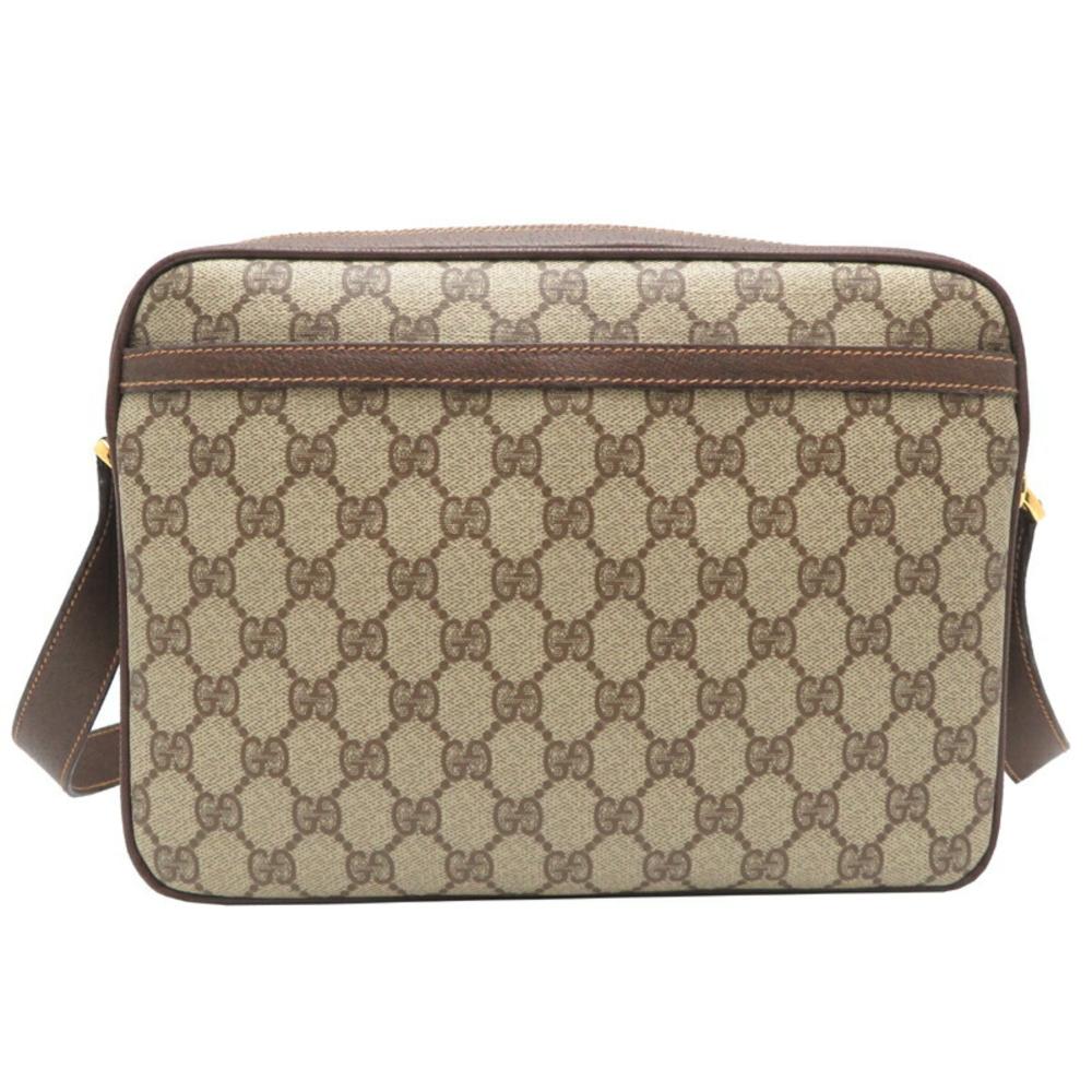 Beige Fabric Gucci Shoulder Bag