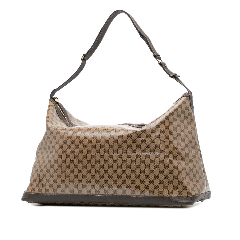 Beige Fabric Gucci Travel Bag
