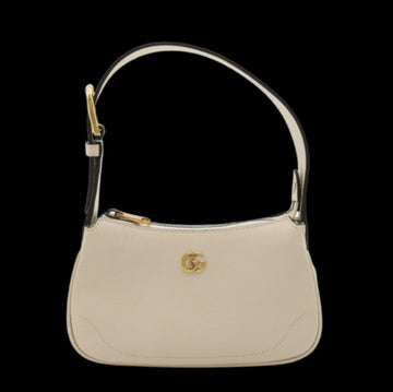 Beige Leather Gucci Marmont