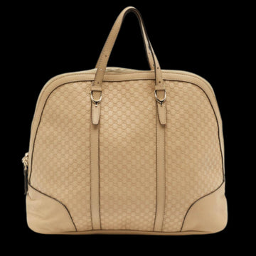Beige Leather Gucci Handbag