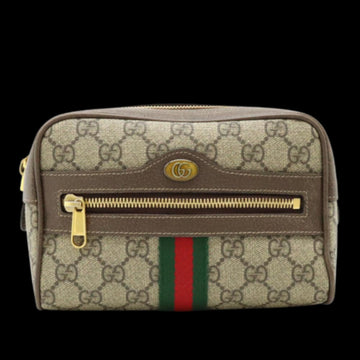 Beige Leather Gucci Belt Bag