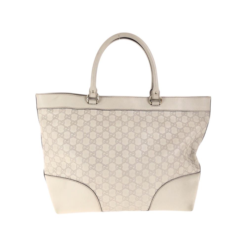 Beige Leather Gucci Shoulder Bag