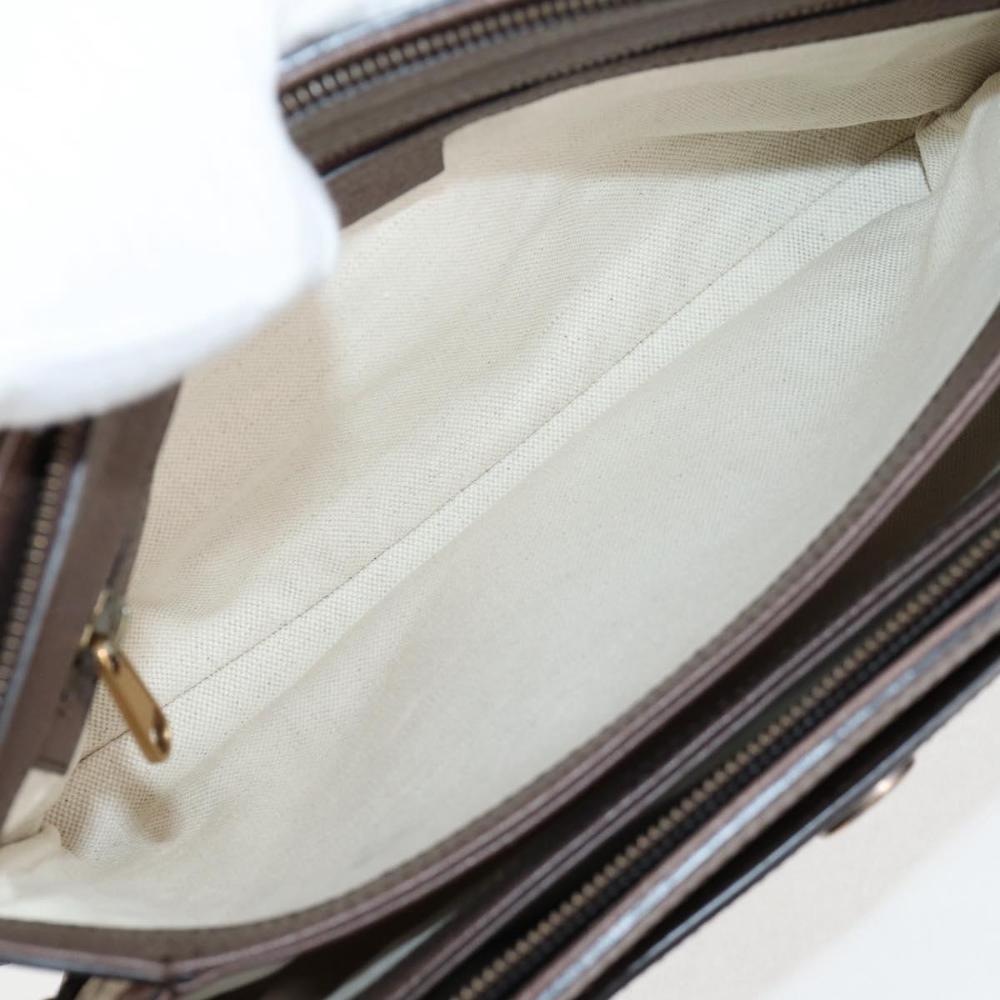 Beige Leather Gucci Shoulder Bag