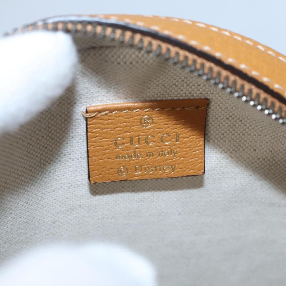 Beige Leather Gucci Crossbody Bag