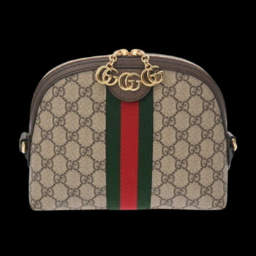 Beige Plastic Gucci Shoulder Bag