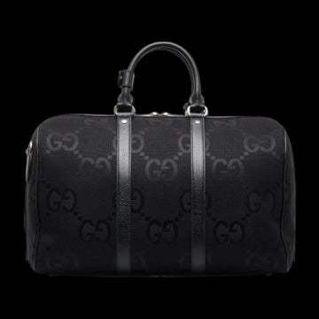 Black Canvas Gucci Travel Bag