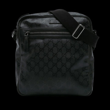 Black Fabric Gucci Crossbody Bag
