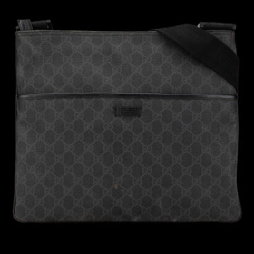 Black Fabric Gucci Crossbody Bag