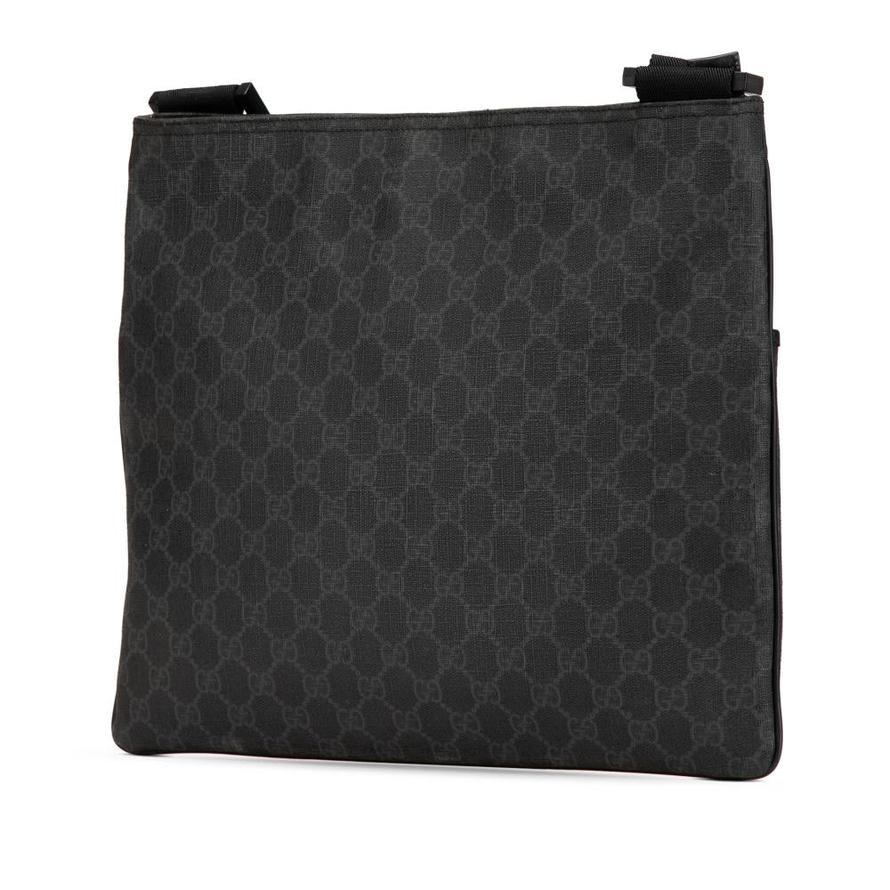 Black Fabric Gucci Crossbody Bag