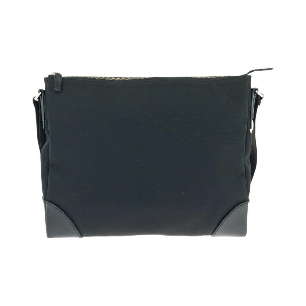 Black Fabric Gucci Shoulder Bag