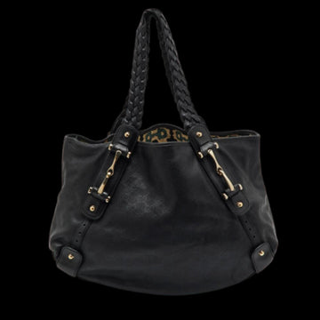 Black Leather Gucci Pelham