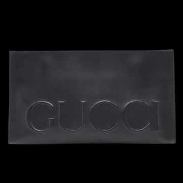 Black Leather Gucci Clutch