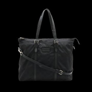 Black Leather Gucci Tote