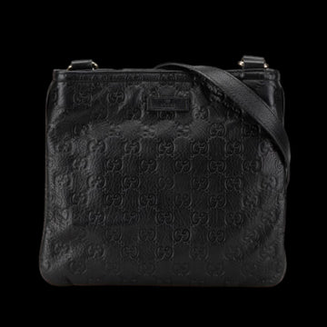 Black Leather Gucci Crossbody Bag