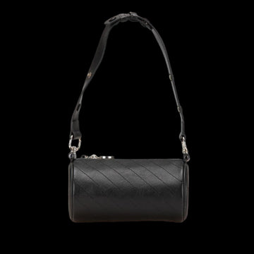 Black Leather Gucci Shoulder Bag