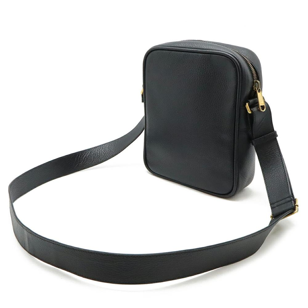 Black Leather Gucci Crossbody Bag