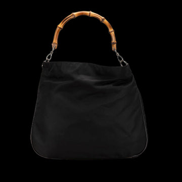 Black Nylon Gucci Bamboo