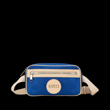 Blue Nylon Gucci Belt Bag