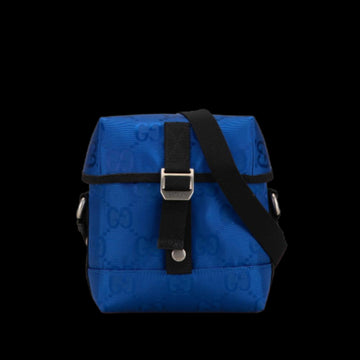 Blue Nylon Gucci Messenger Bag
