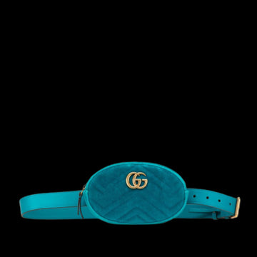 Blue Velvet Gucci Marmont