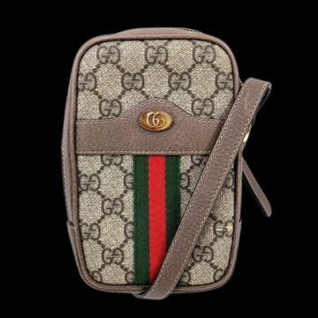 Brown Canvas Gucci Ophidia