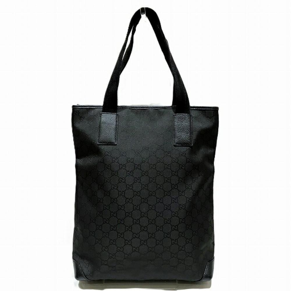 Brown Canvas Gucci Tote