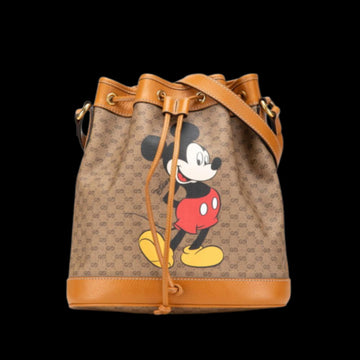 Brown Leather Gucci Crossbody Bag