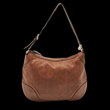 Brown Leather Gucci Handbag
