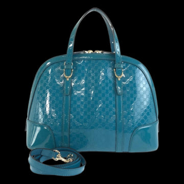 Green Fabric Gucci Shoulder Bag